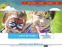 Tablet Screenshot of ideiasparabrincar.com